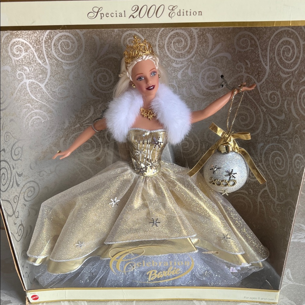 Special Edition Barbie Doll with Gold Gown